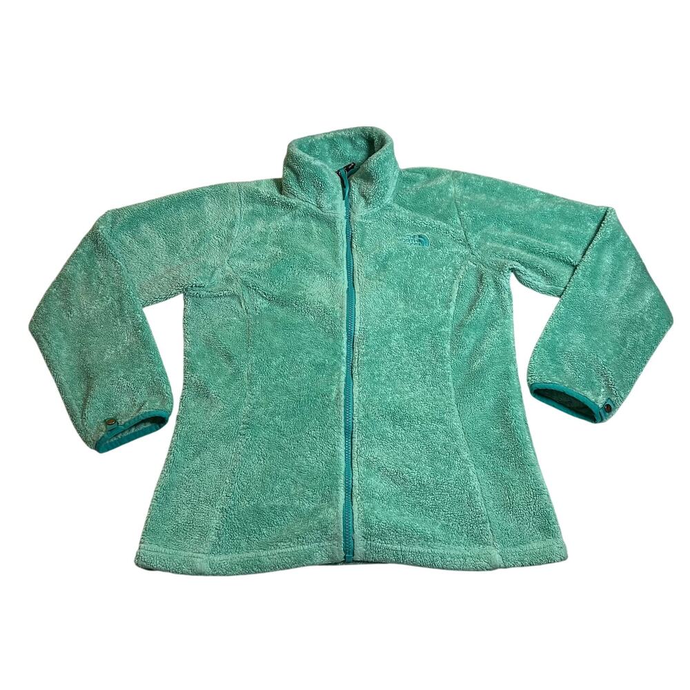 The North Face Girls Fleece Full Zip Jacket Size Large Colorful Outdoors Warm